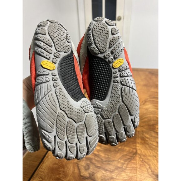 Vibram FiveFinger Women's 38 EU 6.5-7 OrangeV Run Barefoot Minimal Running Shoes - Picture 5 of 6